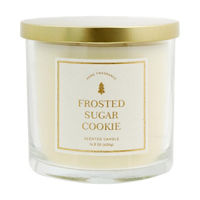 Home Fragrance Scented Candle, Frosted Sugar Cookie, Beige, 14.8 oz