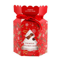 Christmas Scented Candle, Frosted Cinnamon Bark, 8.4 oz