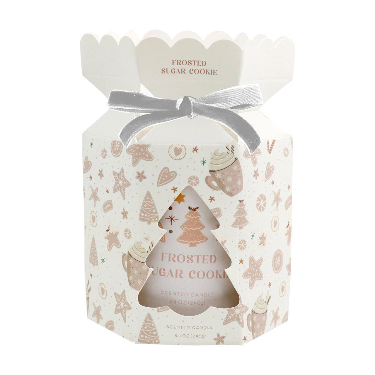 Christmas Scented Candle, Frosted Sugar Cookie, 8.4 oz