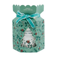 Christmas Scented Candle, Festive Apple Wreath, 8.4 oz