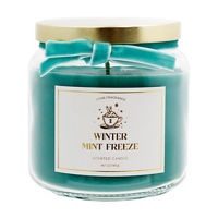 Home Fragrance Scented Candle with Velvet Bow, Winter