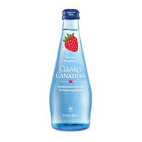 Clearly Canadian Summer Strawberry Sparkling Water Beverage, 11 oz