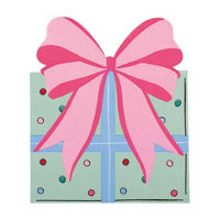 Christmas Fun Gift-Shaped Luncheon Napkins, 16 ct