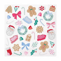 Christmas Treats Luncheon Napkins, 16 ct