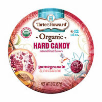 Tori & Howard Organic Hard Candy, Pomegranate &