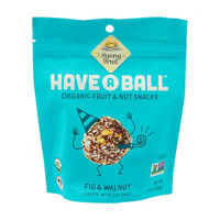 Sunny Fruit Have A Ball Organic Fruit & Nut Snacks, Fig & Walnut, 4.4 oz