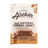 Country Archer Provisions All-Natural Turkey Jerky, Hickory Smoke, 2.5 oz