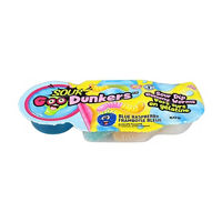Sour Goo Dunkers Sour Dip Gummy Worms, Blue
