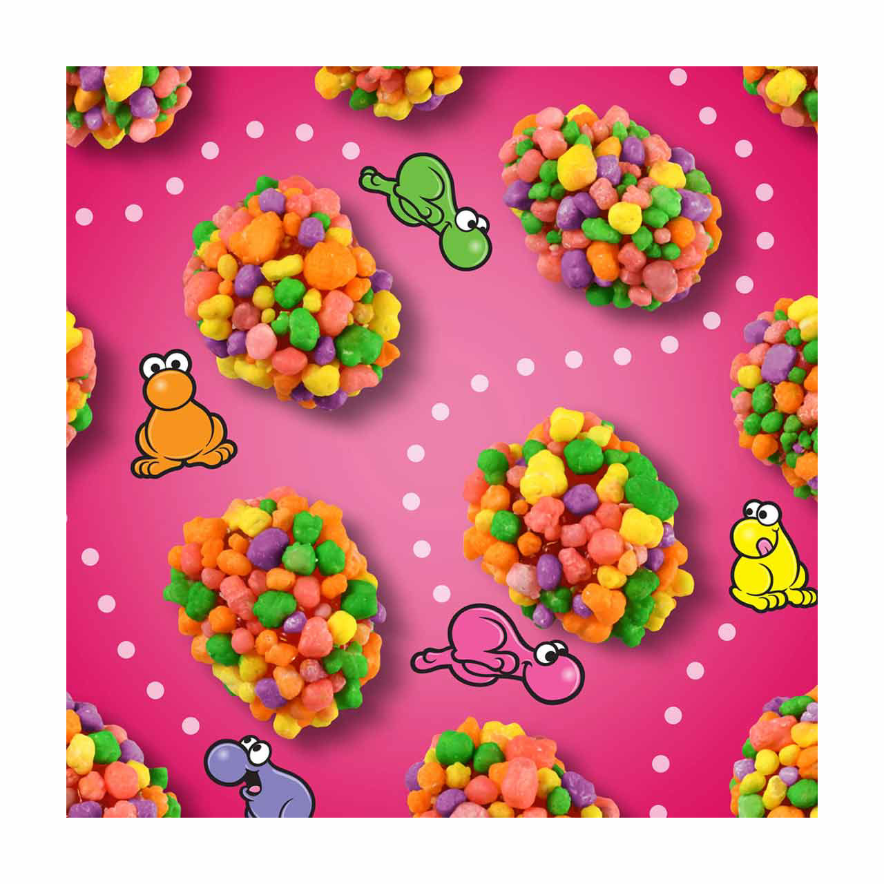 NERDS Gummy Clusters, Candy, Rainbow, Crunchy and Gummy, 3 oz