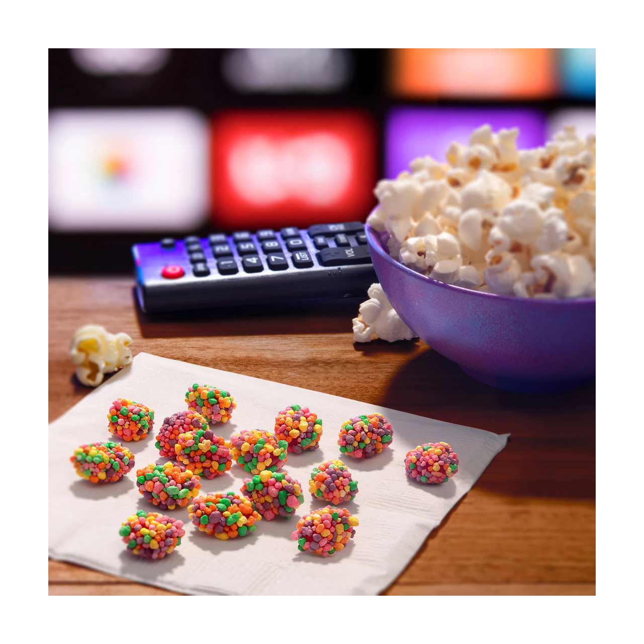 NERDS Gummy Clusters, Candy, Rainbow, Crunchy and Gummy, 3 oz