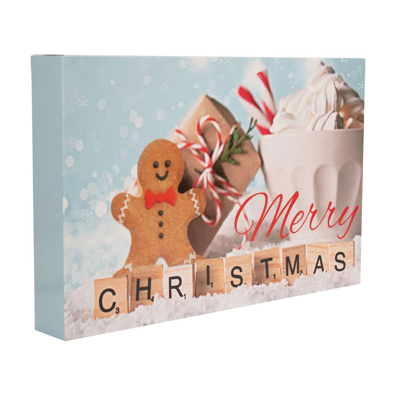 Christmas Printed Robe Gift Box, 3 pk