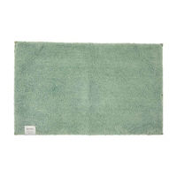 Green Bath Rug, 21 in x 34 in