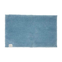 Light Blue Bath Rug, 21 in x 34 in