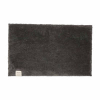 Medium Gray Bath Rug, 21 in x 34 in