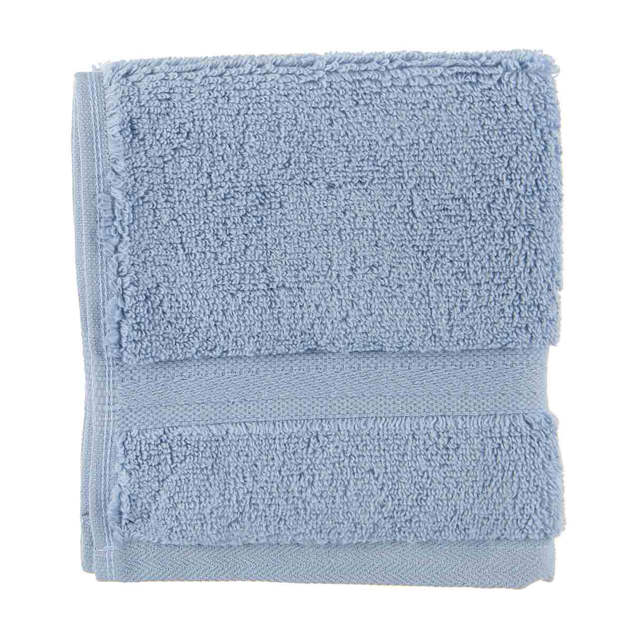 Cotton Wash Cloth, Blue, 13 in x 13 in