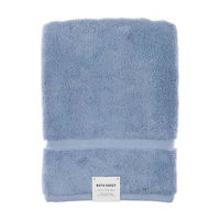 Cotton Bath Sheet, Blue, 34 in x 64 in