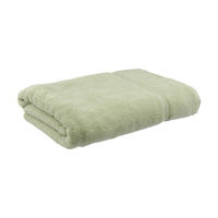 Cotton Bath Sheet, Green, 34 in x 64 in