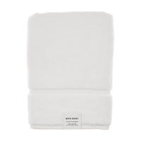 Cotton Bath Sheet, White, 34 in x 64
