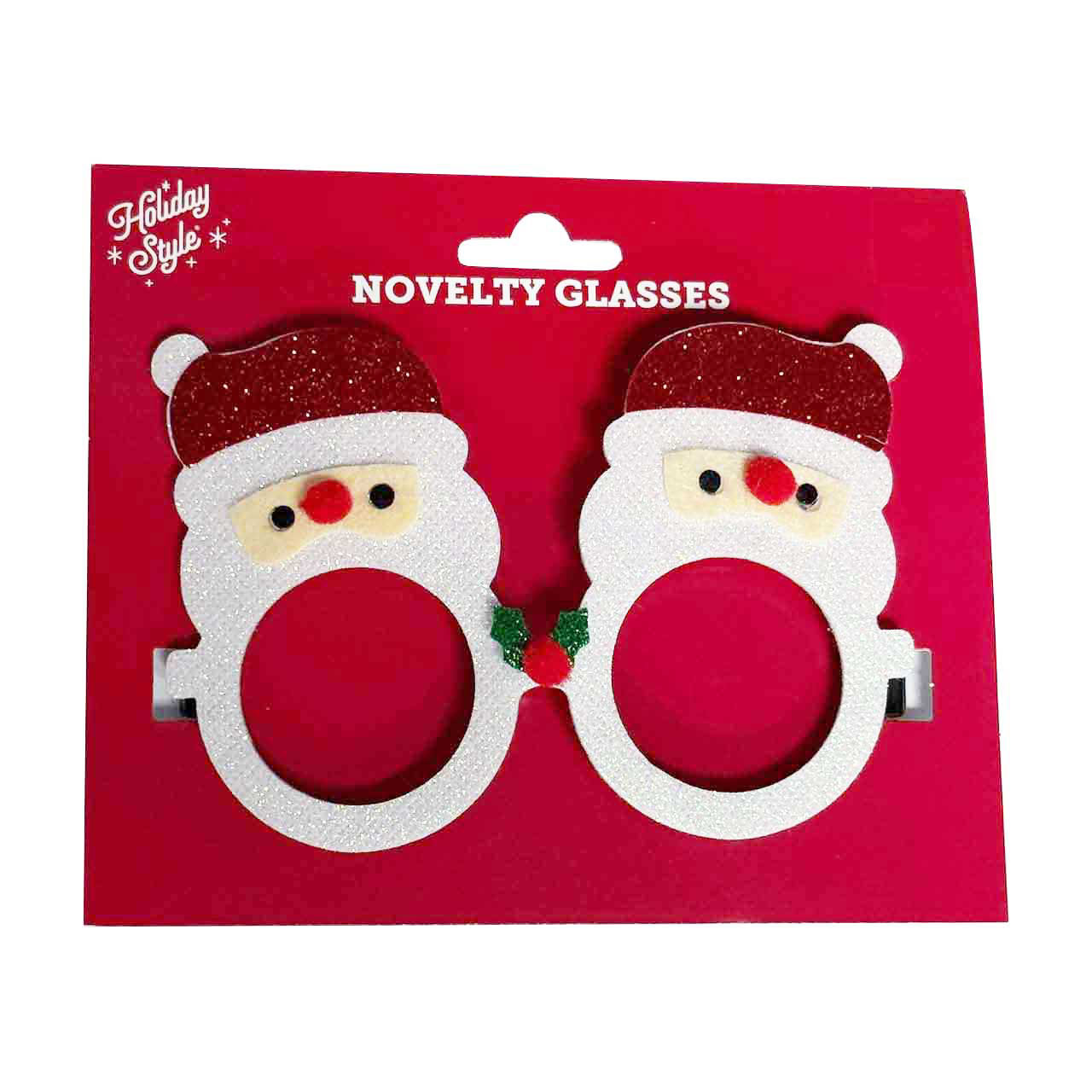 Holiday Style Christmas Novelty Glasses