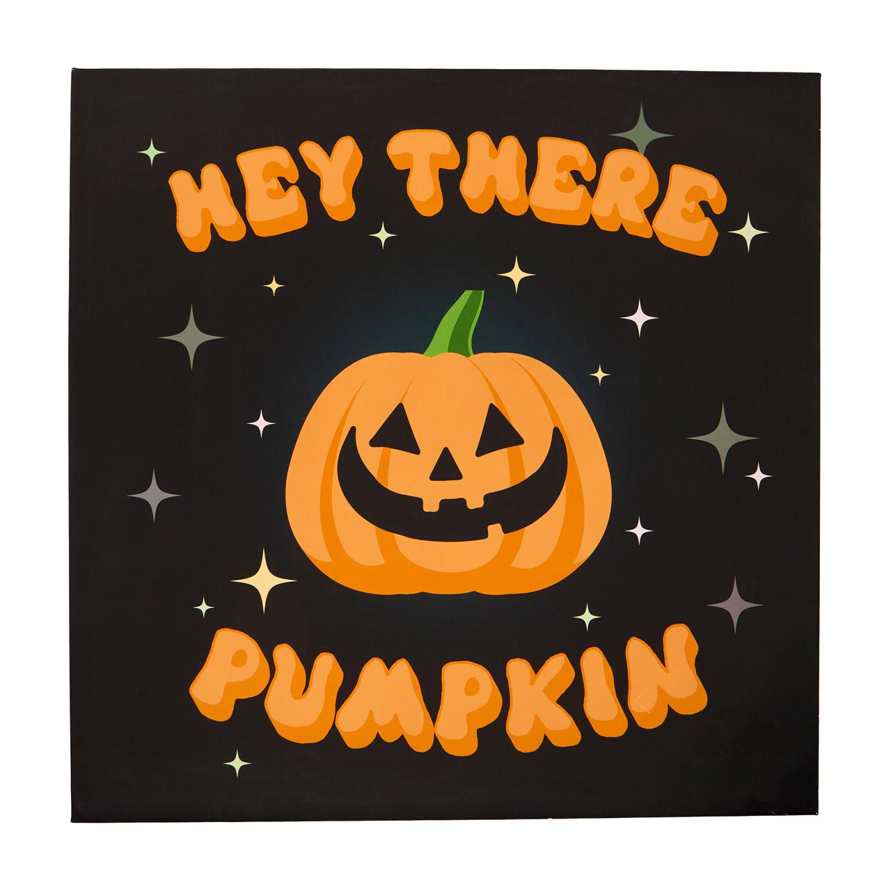 Halloween 'Hey There Pumpkin' Canvas Art, 24 in x 24 in