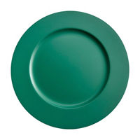 Charger Plate, Matte Green