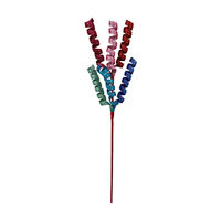 Curly Multi-colored Pick, 17 in