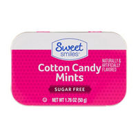 Sweet Smiles Sugar Free Cotton Candy Mints, 1.76 oz