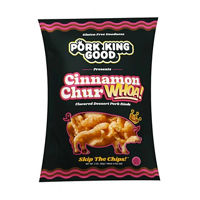 Pork King Good Flavored Pork Rinds, Cinnamon ChurWHOA,