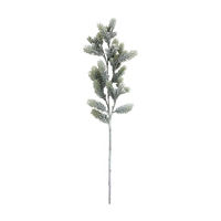 Pine Needle Flocked Stem, 36 in