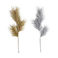 Natural Branch, Glitter Gold & Silver, Assortment, 34 in