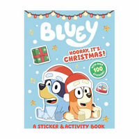 Bluey: Hooray, It's Christmas! Sticker Activity Book