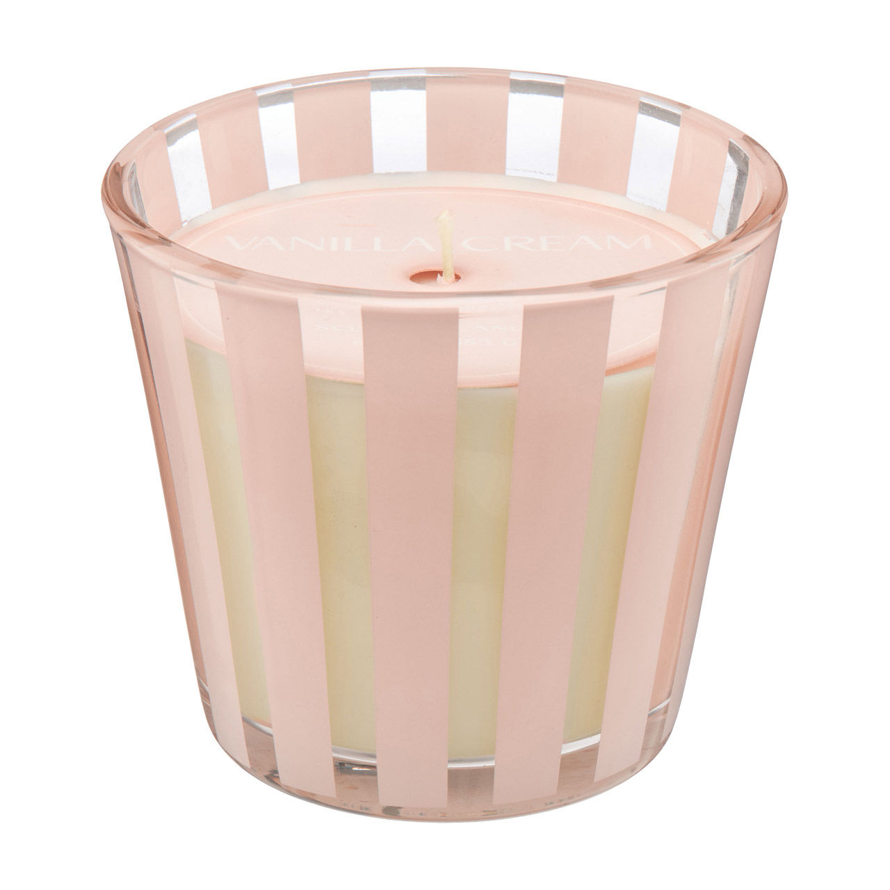 Home Fragrances Vanilla Cream Scented Candle, 6.5 oz