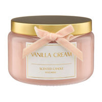 Home Fragrance Vanilla Cream Scented Candle, 15 oz