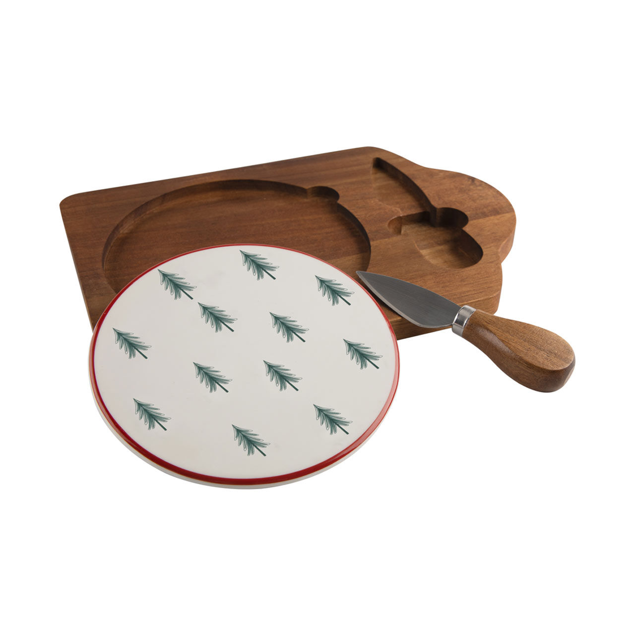 Christmas Mini Cheese Board with Knife