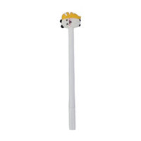 Black, White and Yellow Side Sushi Plastic Novelty Pen, 7 in