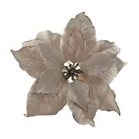 Poinsettia Pick, Light or Dark Pink, 6 in