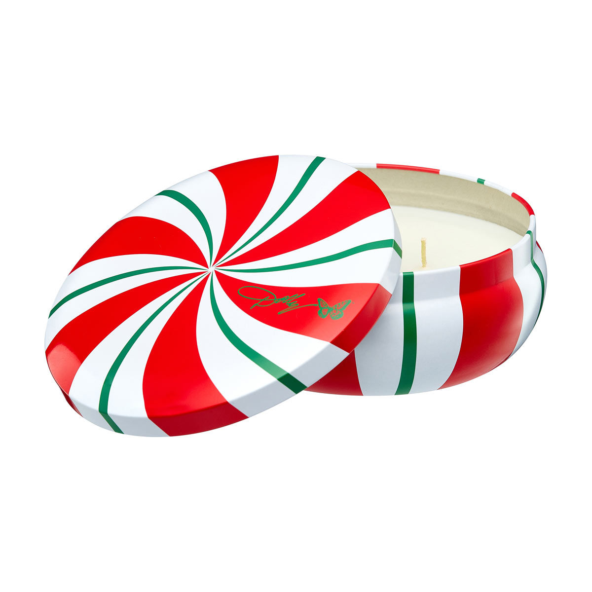 Dolly Parton Candy Cane Tin Candle, Assorted