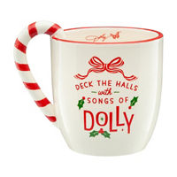 Dolly Parton Christmas Mug with Handle, 16 oz, Assorted