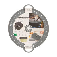 BKLYN Steel Co Silicone Splatter Screen , Grey