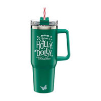 Dolly Parton Stainless Steel Tumbler with Straw, 40 oz, Assorted