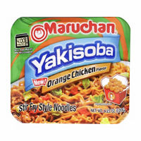 Maruchan Yakisoba Stir Fry Style Noodles, Orange Chicken