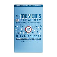Mrs. Meyer's Clean Day Dryer Sheets, Rain Water
