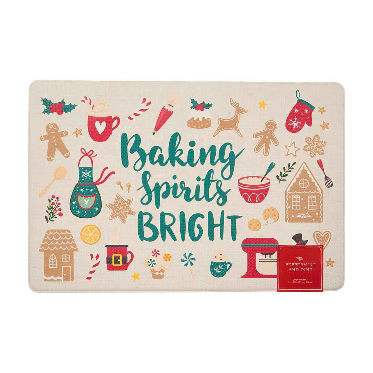 Christmas Doormats, 18 in x 27 in, Assorted