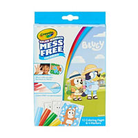 Crayola Color Wonder Mess Free Coloring Set, Bluey,