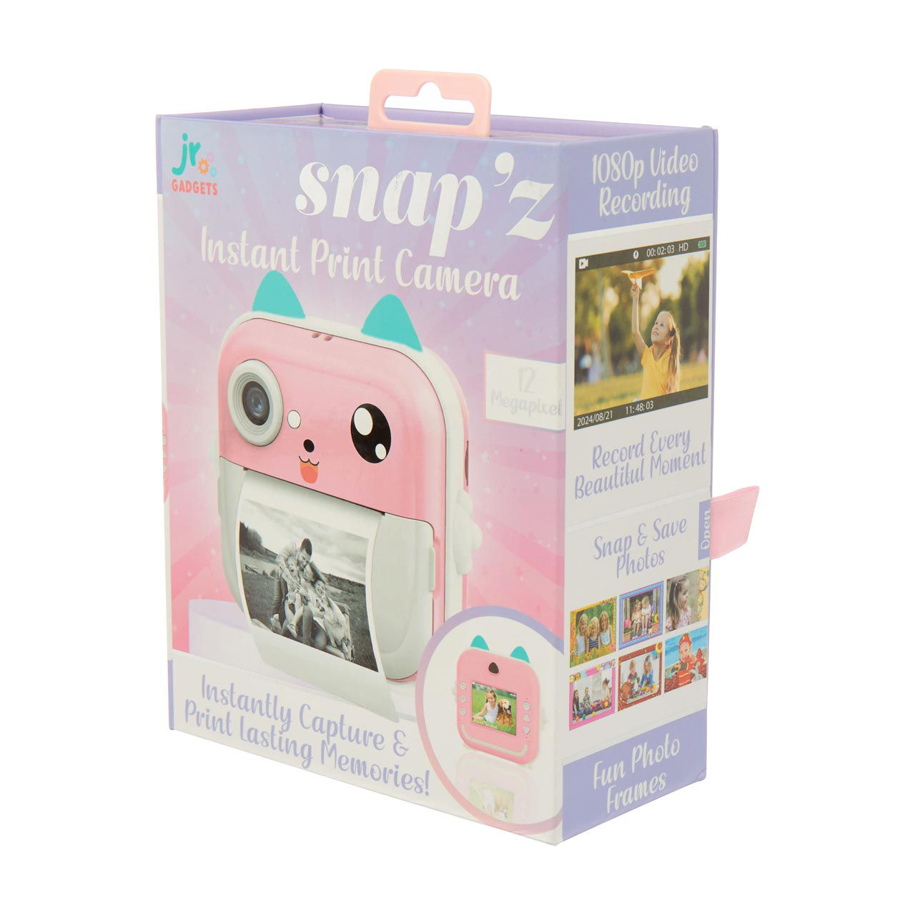 Jr. Gadgets Snap'z Instant Print Camera