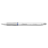 Sharpie S-Gel Pen, Pearl White Body, Medium (0.7mm) Point, Periwinkle Ink