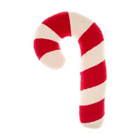 Candy Cane Pillow, 20 in, Assorted