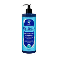 Dr Teal's 24 Hour Moisture+ Body Lotion, Restorative Minerals with Magnesium, Po