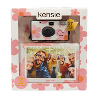 Kensie Disposable Camera and Album Set