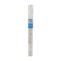 Magic Cover Removable Adhesive Marble Gray 18" x 9'